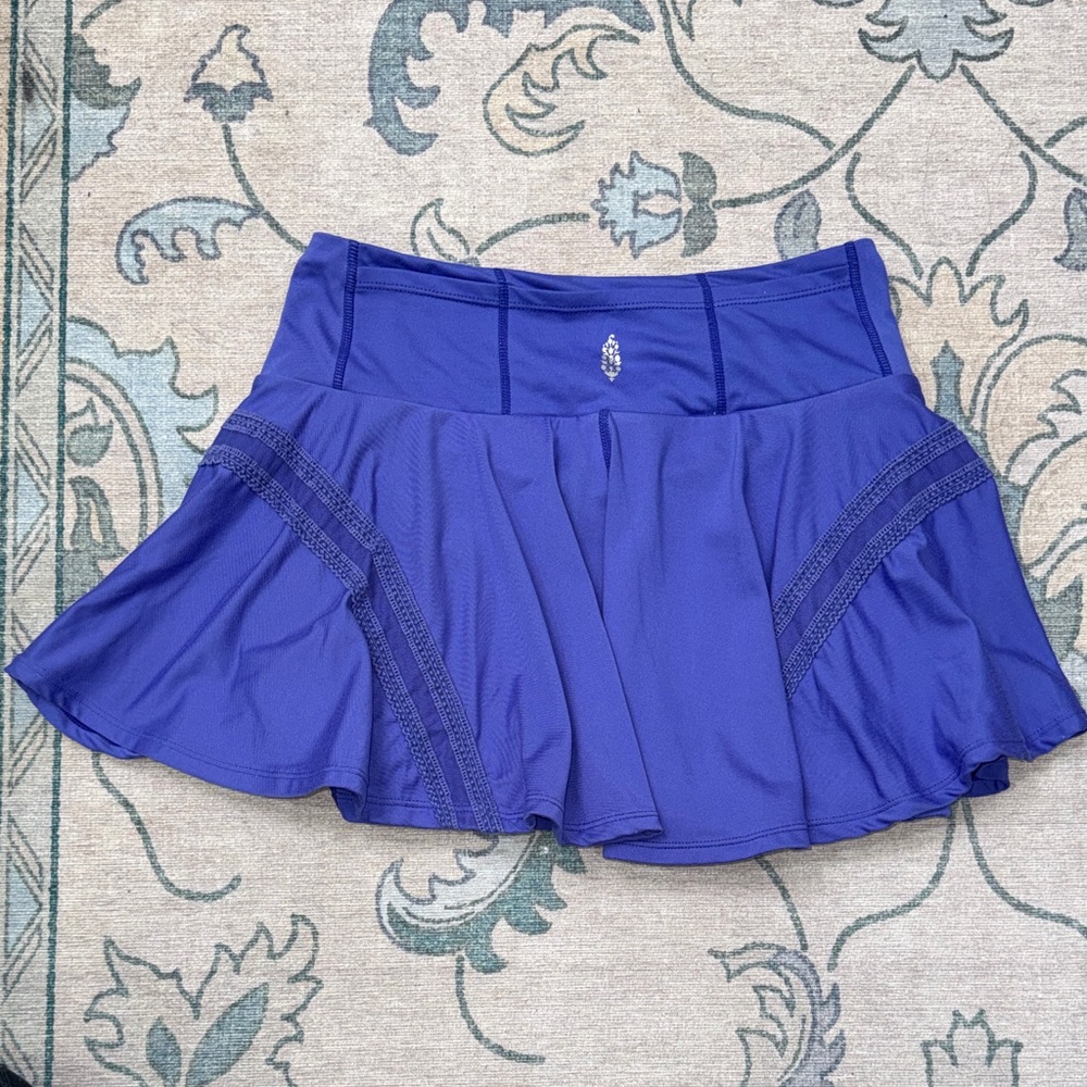 FP Movement by Free People Summer Pleats Thank Athletic Mini Skirt Skort - Picture 8 of 12
